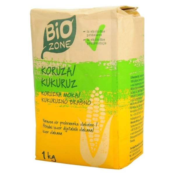 BIO ZONE kukuruzno brašno 1kg 0