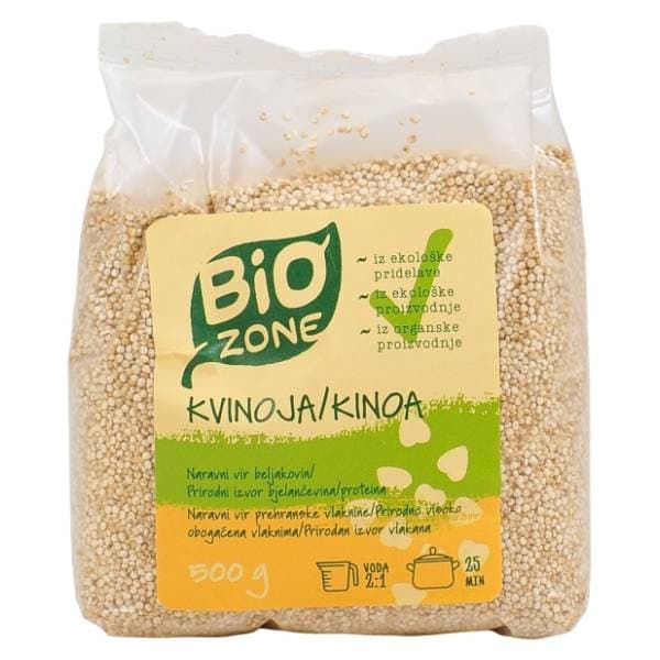 BIO ZONE kvinoja eko 500g 0