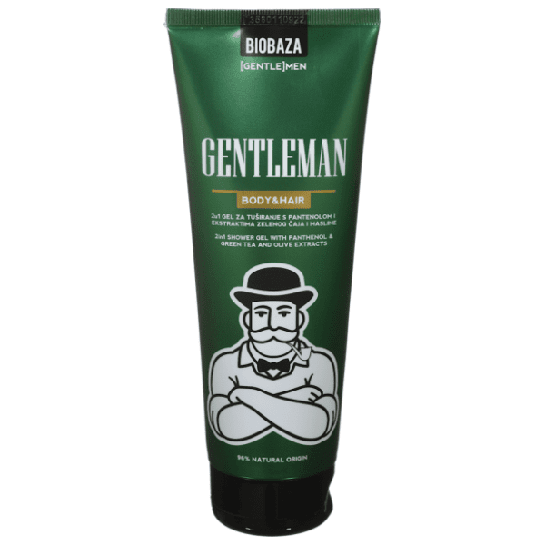 BIOBAZA Gentleman 2u1 gel za tuširanje 220ml 0