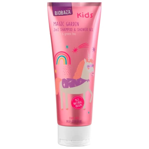BIOBAZA Kids magic garden 2u1 šampon za kosu i kupka 250ml 0