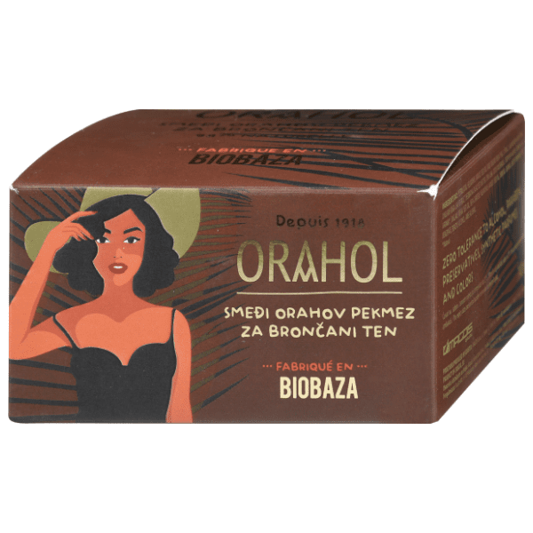 BIOBAZA Orahol pekmez za bronzani ten 140ml 0