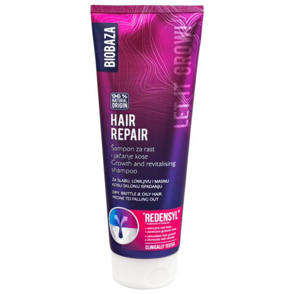 BIOBAZA Repair šampon za rast i jačanje kose 250ml 0