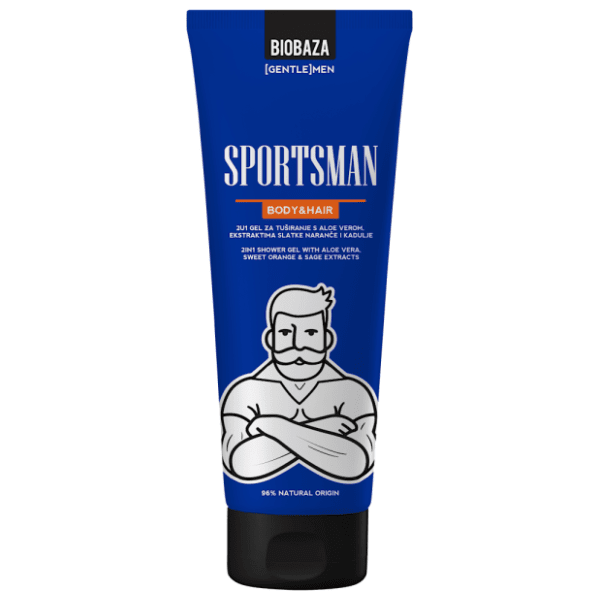 BIOBAZA Sportsman 2u1 gel za tuširanje 220ml 0