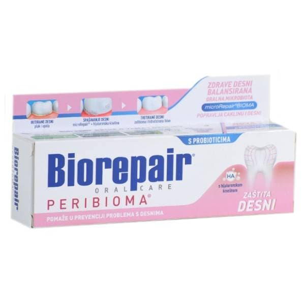 BIOREPAIR Peribioma zubna pasta zaštita desni 75ml 0