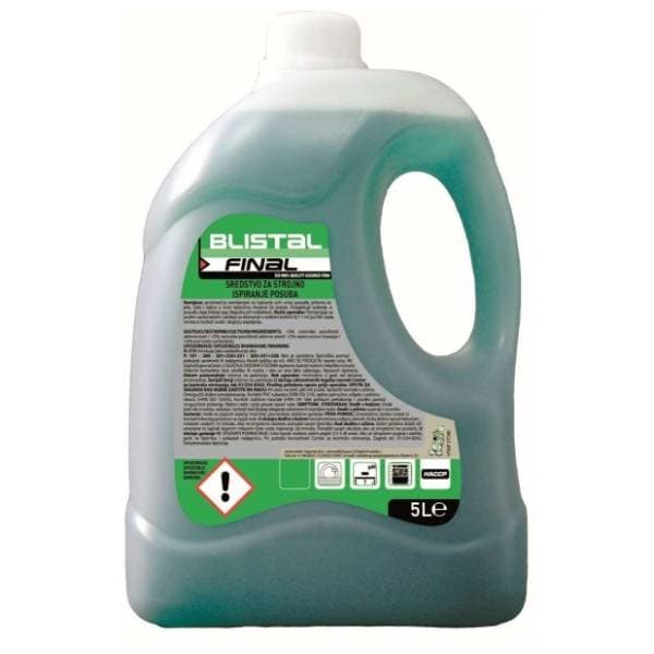 BLISTAL Final sredstvo za strojno ispiranje posuđa 5l 0