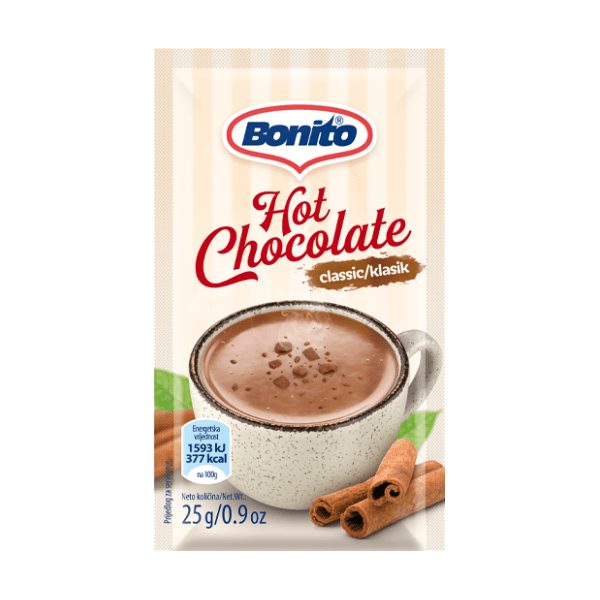 BONITO topla čokolada 10x25g 0