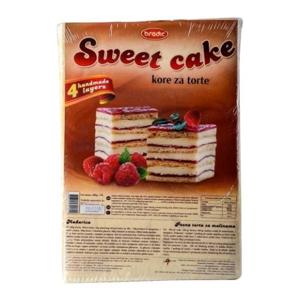 BRADIC Sweet Cake kore za oblandu 440g 0