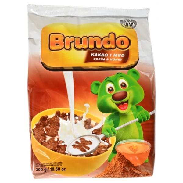 BRUNDO pahuljice s kakaom i medom 300g 0