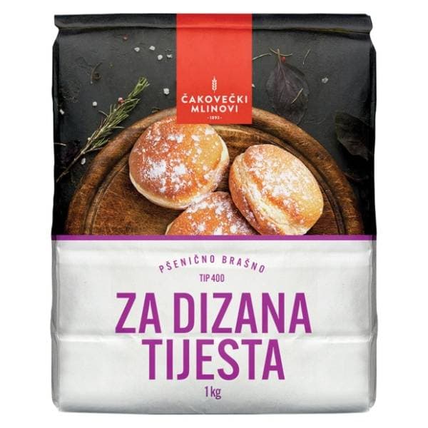 ČAKOVEČKI MLINOVI T-400 pšenično bijelo brašno 1kg 0
