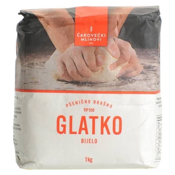 ČAKOVEČKI MLINOVI T-550 glatko pšenično bijelo brašno 1kg 0