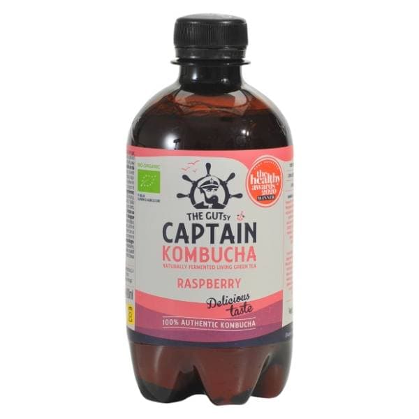 CAPTAIN Kombucha malina 0,4l 0