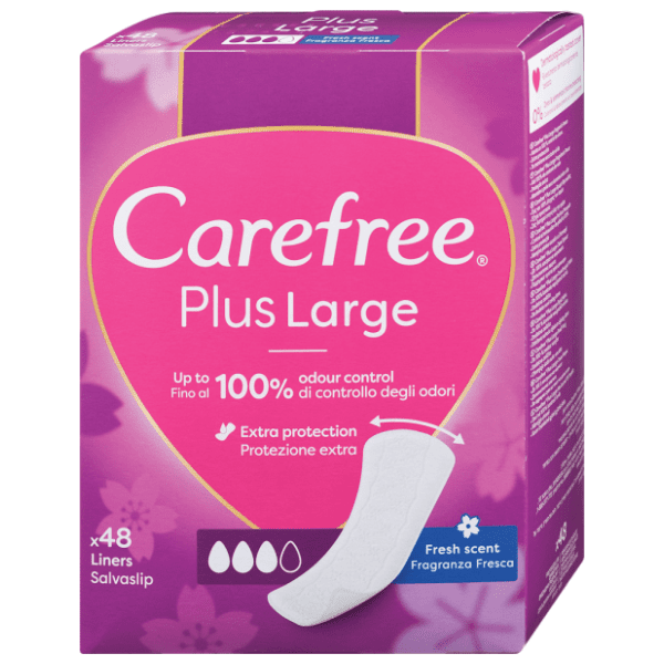 CAREFREE Plus large dnevni ulošci 48kom 0
