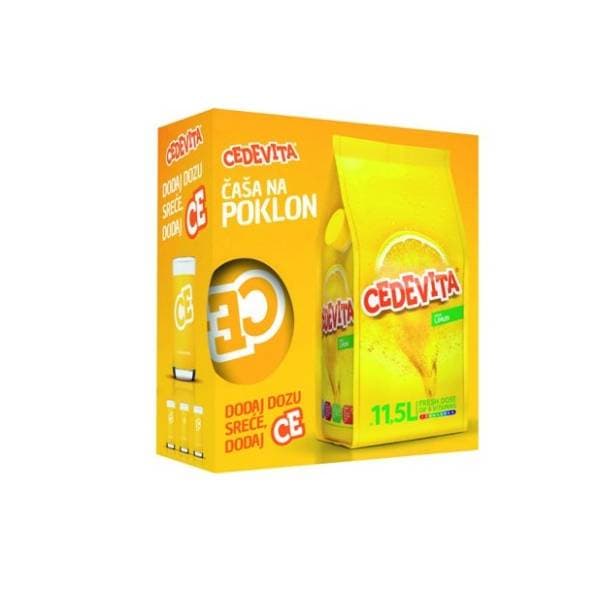 CEDEVITA limun 900g + čaša 0