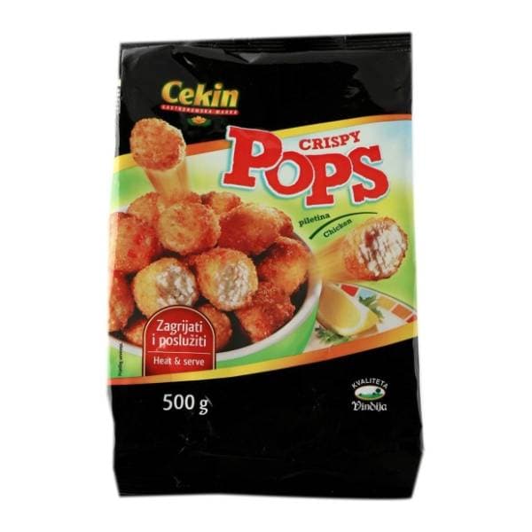 CEKIN Crispy Pops piletina 500g 0