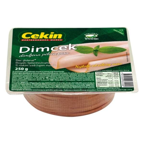 CEKIN Dimcek dimljena pileća prsa 250g 0