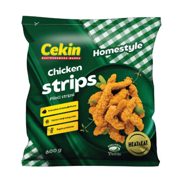 CEKIN Homestyle pileći prutići panirani 600g 0