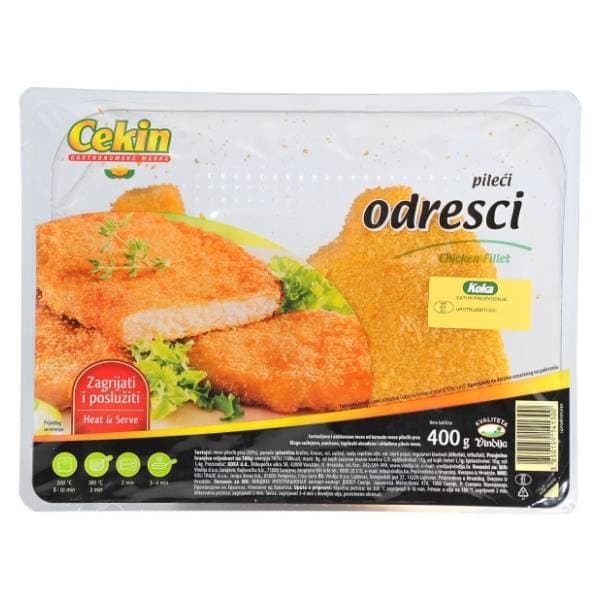 CEKIN panirani pileći odrezak 400g 0