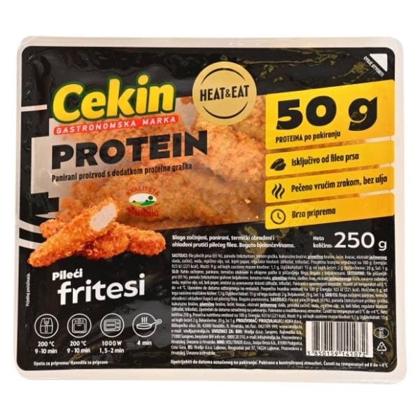 CEKIN Protein svježi pileći fritesi 250g 0