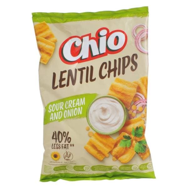 CHIO čips od leće vrhnje i luk 65g 0