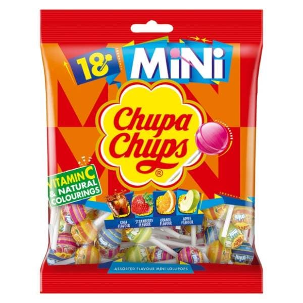 CHUPA CHUPS lizalice mini 108 g 0