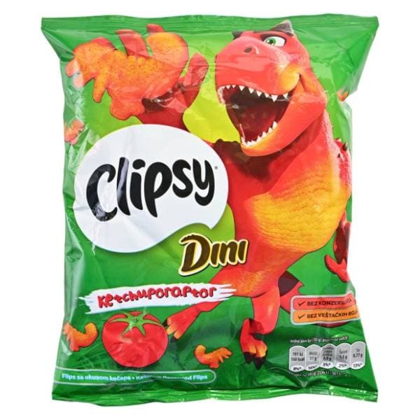 CLIPSY Dini Flips sa okusom kečapa 30g 0