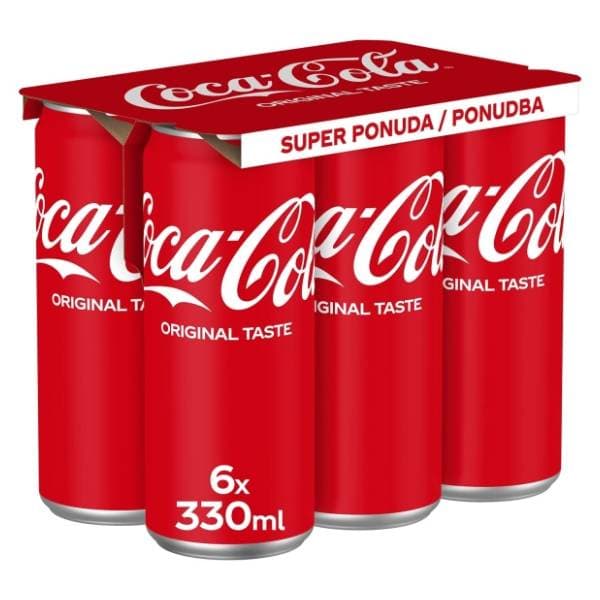 COCA COLA multipack 6x330ml 5+1 gratis 0