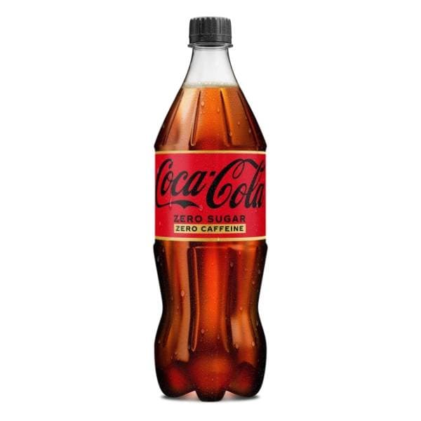 COCA COLA Zero caffeine 1l 0