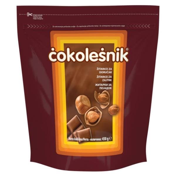 ČOKOLEŠNIK žitarice za doručak 450g 0
