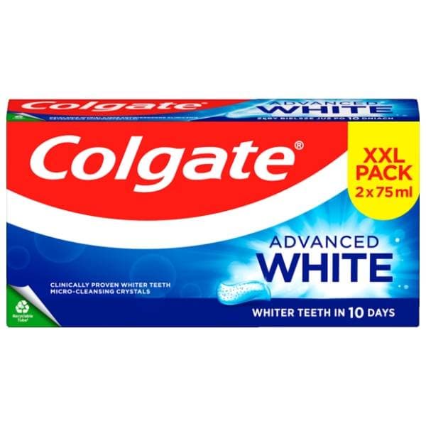 COLGATE Advanced white zubna pasta 2x75ml 0