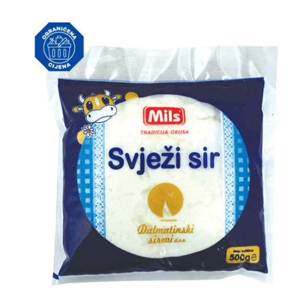 DALMATINSKI SIREVI Sviježi sir 500g 0