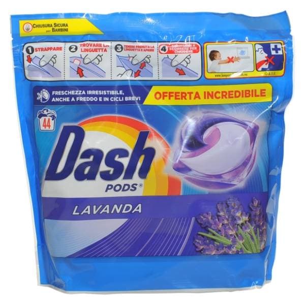 DASH lavanda kapsule za rublje 44kom 0
