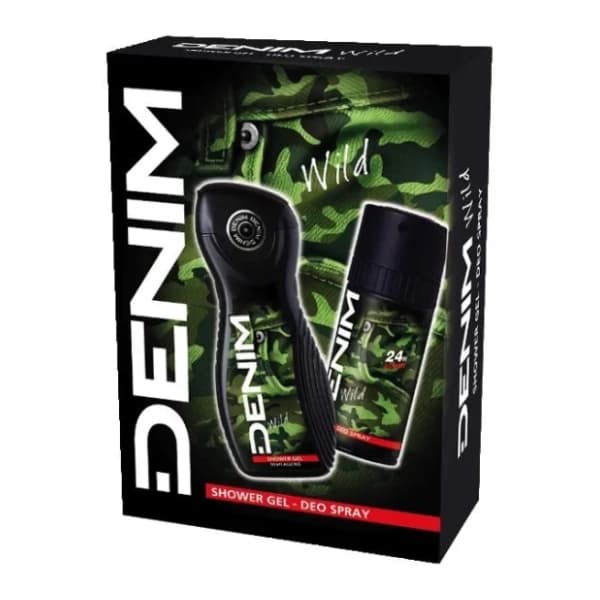 DENIM set Wild (dezodorans i gel za tuširanje) 0