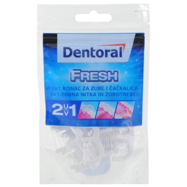 DENTORAL Fresh konac za zube na štapiću 32kom 0