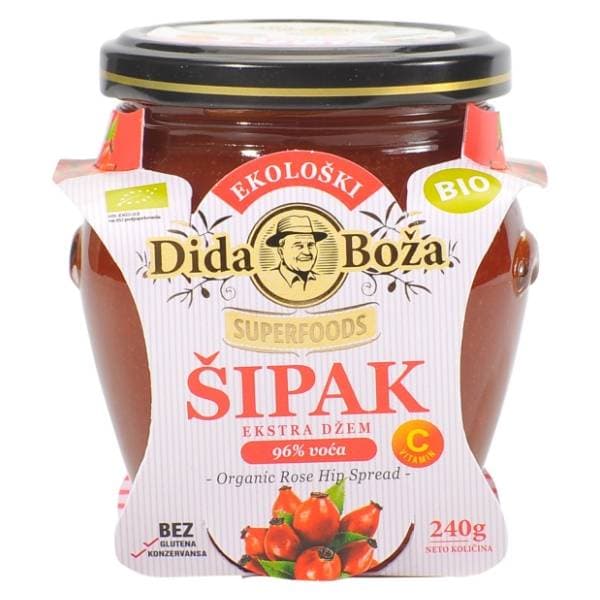 DIDA BOŽA ekološki ekstra džem šipak 240g 0