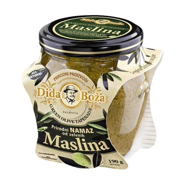 DIDA BOŽA namaz od zelenih maslina 190g 0