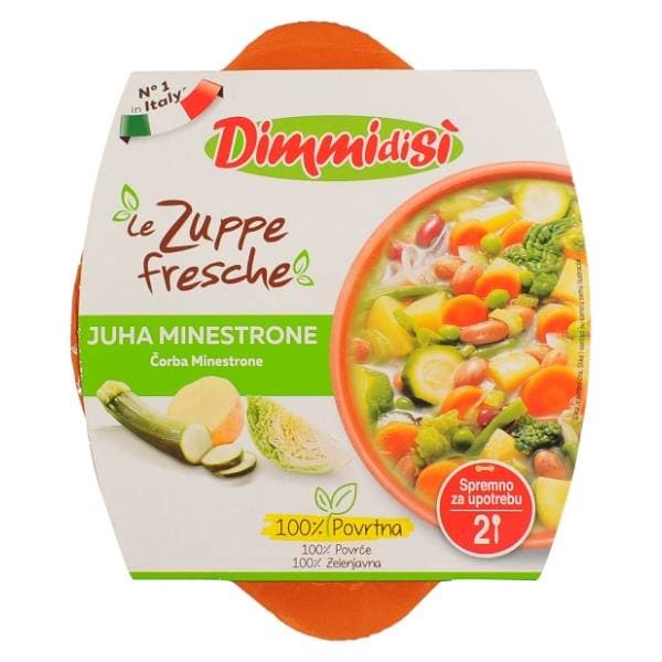 DIMMIDISI juha sa povrćem i mahunarkama 620g 0