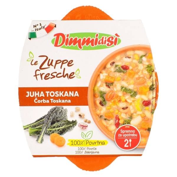 DIMMIDISI Toskana juha od mahunarki povrća i žitarica 620g 0