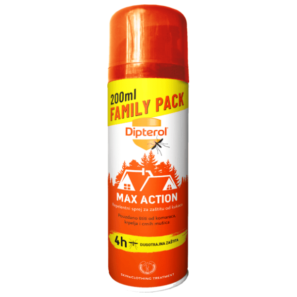 DIPTEROL Max action repelent u spreju 200ml 0