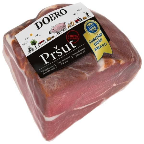 DOBRO Pršut 1/4 (oko 1,3kg) 0