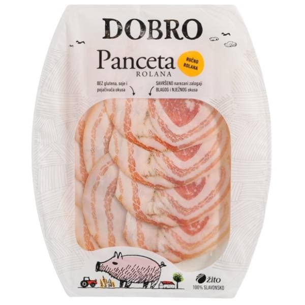 DOBRO rolana panceta narezak 90g 0