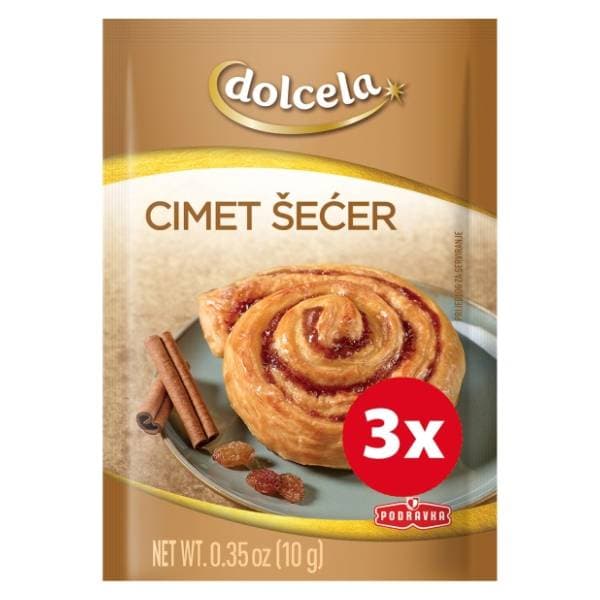 DOLCELA cimet šećer 3x10g 0