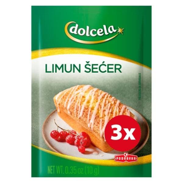 DOLCELA limun šećer 3x10g 0