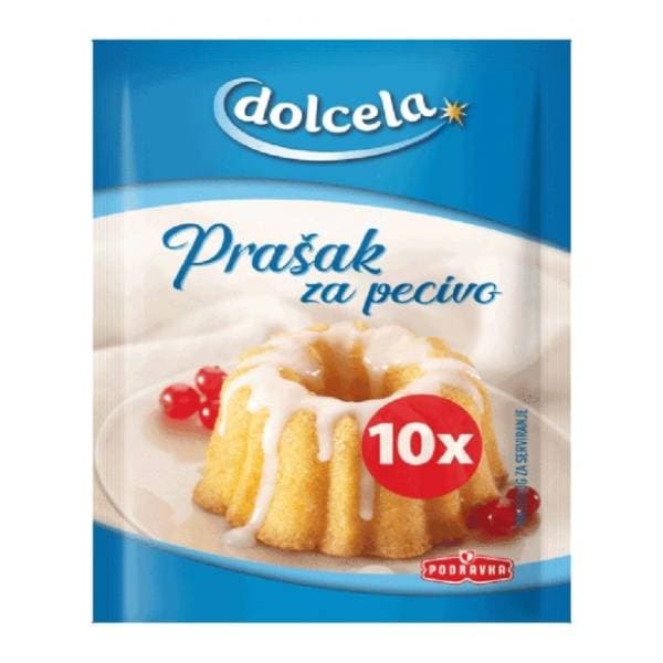 DOLCELA prašak za pecivo 10x12g 0