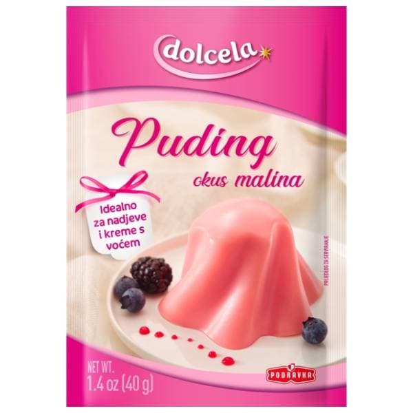 DOLCELA puding malina 40g 0