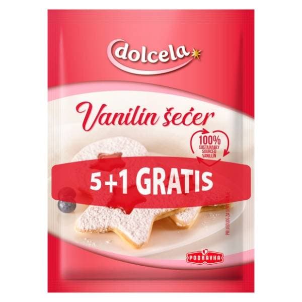DOLCELA vanilin šećer 6x8g 5+1 gratis 0