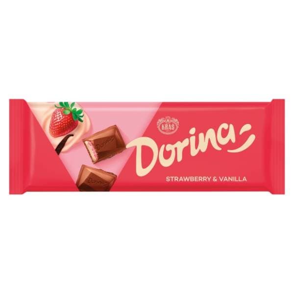 DORINA čokolada jagoda&vanilija 245g 0