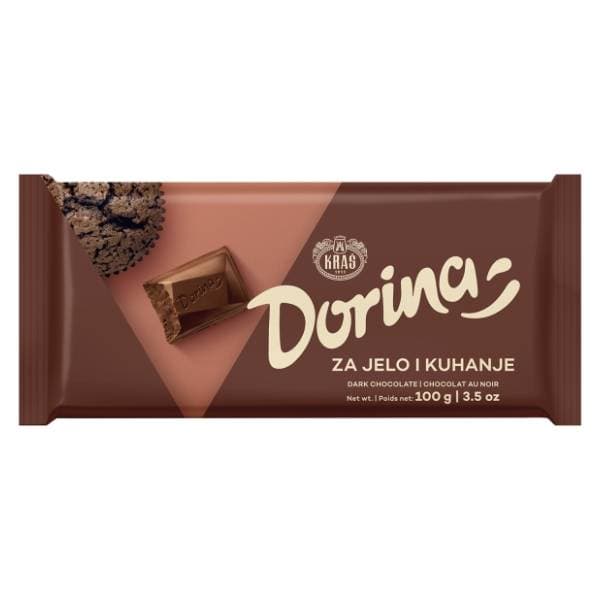DORINA čokolada za kuhanje 100g 0