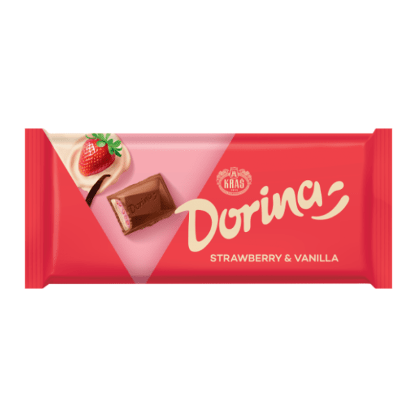 DORINA čokolada jagoda i vanilija 95g 0