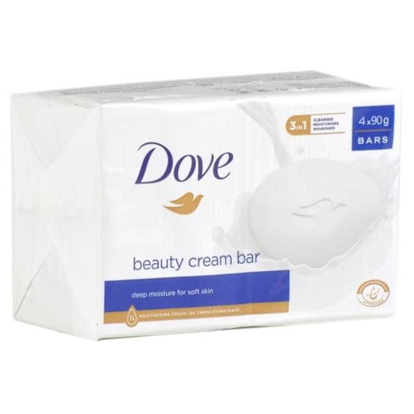 DOVE Beauty cream bar sapun 4x90g 0