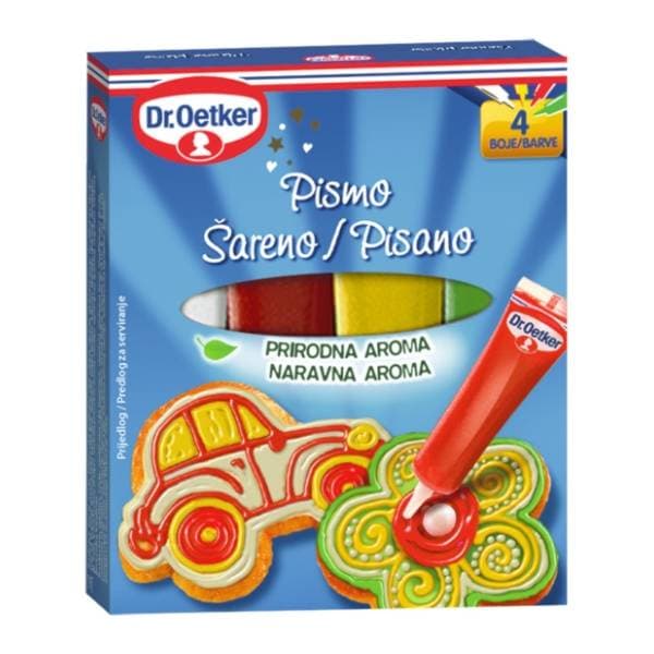 DR.OETKER Dekor šareno pismo 76g 0